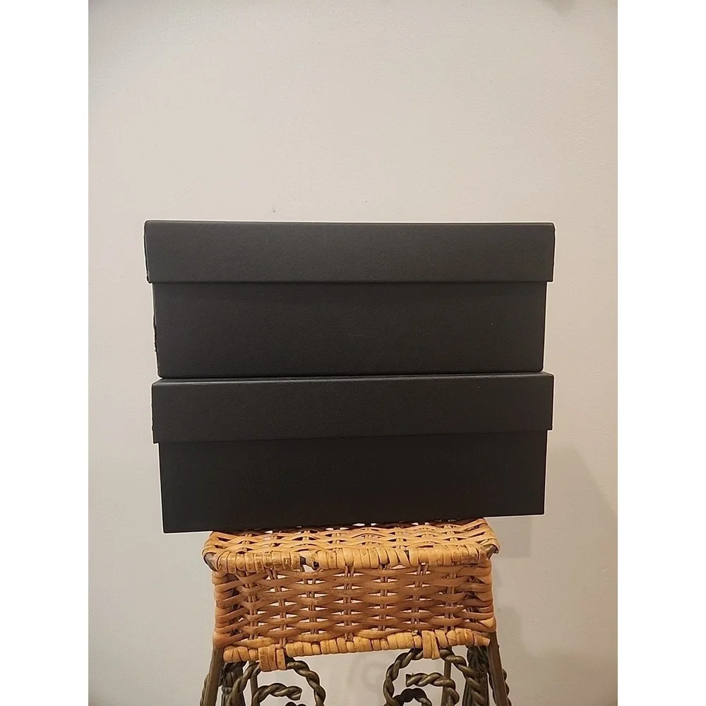 Coach Black shoe EMPTY Boxes Set
